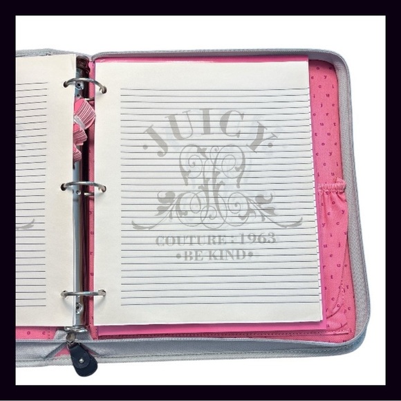 Rare Juicy Couture Binder Set - Picture 6 of 11